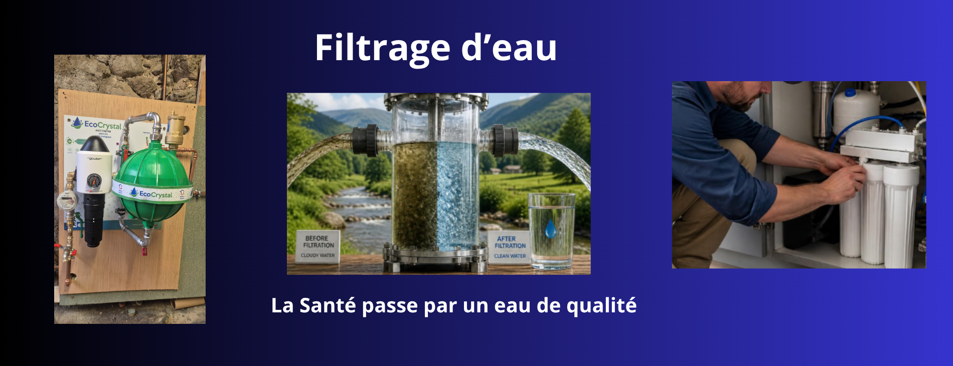 filtrage d'eau