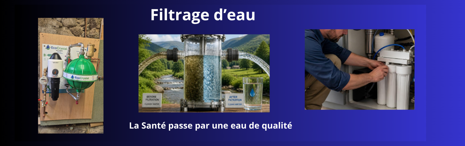 Filtrage d&rsquo;eau