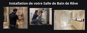 Installation de votre salle de bain