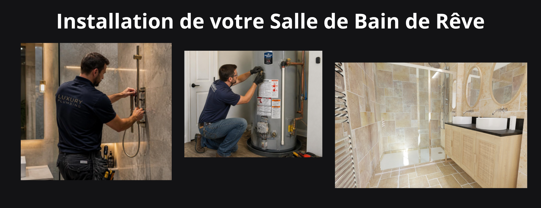 Installation de votre salle de bain